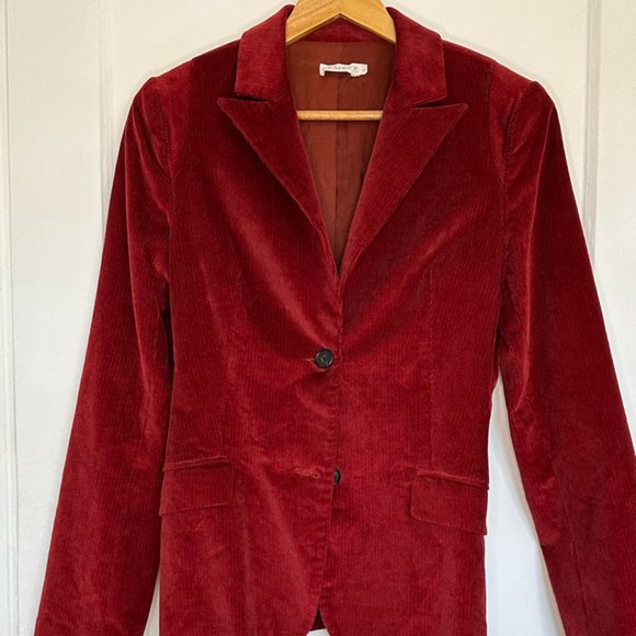 Red Corduroy Jacket - Picture 2 of 8